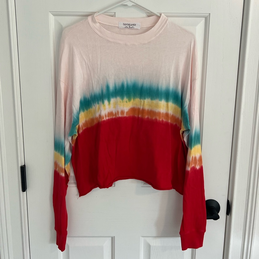 FREE PEOPLE: tie dye long sleeve